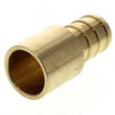 1/2" Male Copper Solder (FTG) x 1/2" PEX Brass Adapter (Lead Free)