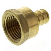 1/2" Female NPT x 1/2" PEX Brass Adapter (Lead Free)