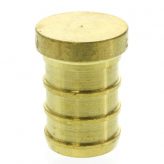 1/2" PEX Brass Plug (Lead Free)