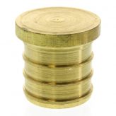 1-1/2" PEX Brass Plug (Lead Free)