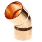 1" Copper 45 Degree Elbow
