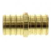 3/4" PEX x 3/4" PEX Brass Coupling (Lead Free)