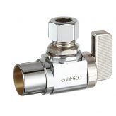 dahl 1/2" Female Solder x 3/8" OD Comp, Angle Stop