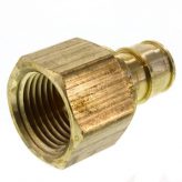 3/4" Female NPT x 3/4" F1960 Brass Expansion PEX Adapter (Lead Free)
