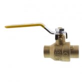1/2" Full Port Solder (Sweat) Ball Valve (Lead Free)