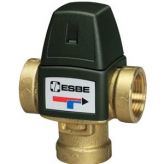 3/4" Danfoss Thermostatic Mixing Valve 110 - 140 F, 1.9 CV