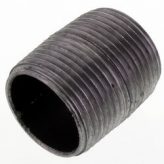 1" x Close (1-1/2") Black Steel Nipple (Sch 40)