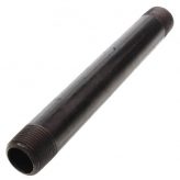 3/4" x 8" Black Steel Nipple (Sch 40)