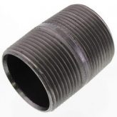 1-1/4" x 2" Black Steel Nipple (Sch 40)