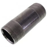 1-1/2" x 3-1/2" Black Steel Nipple (Sch 40)
