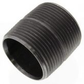 2" Black Steel Nipples