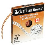 1/2" dahl All-Round Strapping Copper, 25 Feet (22 Gauge)