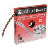 1/2" dahl All-Round Strapping Nylon Coated, 25 Feet (24 Gauge)