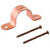 3/4" Copper Clad Tube Clamps (Bag of 10)