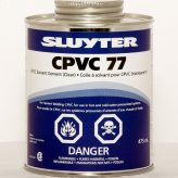 Sluyter Clear CPVC Cement w/ Dauber, 475 ml