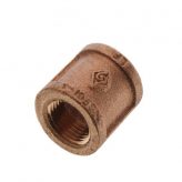1/2" Brass Coupling (Lead Free)