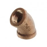 1/4" Brass 45 Degree Elbow (Lead Free)