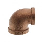 3/4" x 1/2" Brass 90 Degree Reducing Elbow (Lead Free)