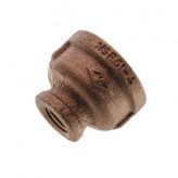 1/2" x 1/4" Brass Reducing Coupling (Lead Free)