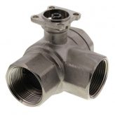 1-1/4" Belimo 3-Way, Characterized Control Valve Female NPT, 19 Cv