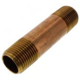 1/2" x 3" Brass Nipple (Lead Free)
