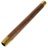 3/8" x 6" Brass Nipple (Lead Free)