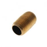 3/8" x Close (1") Brass Nipple (Lead Free)