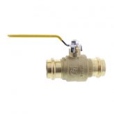 1" Copper Press Ball Valve (Lead Free)