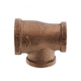 3/4" x 1/2" x 1/2" Brass Reducing Tee (Lead Free)