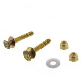 5/16" x 2-1/4" Solid Brass Toilet Bolts Set (2)