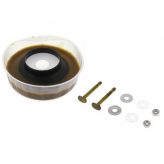 Toilet Wax Ring w/ bolts, Fits 3" & 4"