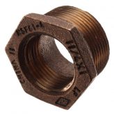1-1/4" Male NPT x 1" Female NPT Brass Bushing (Lead Free)