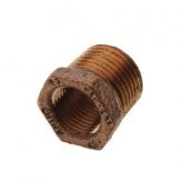 1/2" Male NPT x 3/8" Female NPT Brass Bushing (Lead Free)