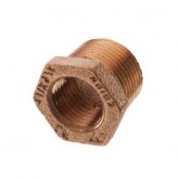 3/4" Male NPT x 1/2" Female NPT Brass Bushing (Lead Free)