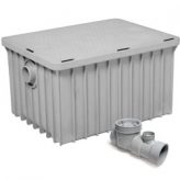 Endura35 70 lb Capacity, 35 GPM Grease Trap (3" Connection)