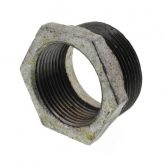 1-1/2" X 1-1/4" Galvanized Malleable Iron Bushing