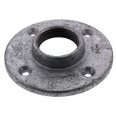1-1/4" Galvanized Malleable Iron Floor Flange