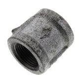 3/4" Galvanized Malleable Iron Coupling