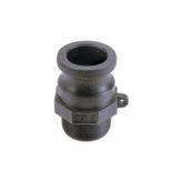 1-1/4" Male Cam-Lock x Male NPT, Poly
