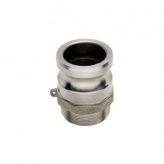 3" Male Cam-Lock x Male NPT, 316 Stainless Steel