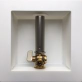 1/2" F1807 PEX Crimp x 1/4" Ice Maker Box w/ Water Hammer Arrestor