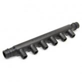 Poly 3/4" F1960 x 1/2" F1960, 6 Port Open End Manifold
