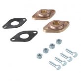 3/4" Grundfos 15/26 Bronze Pump Flanges, NPT (Pair)