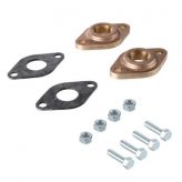 1" Grundfos 15/26 Bronze Pump Flanges, NPT (Pair)
