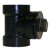 3" ABS Clean Out Tee with Plug