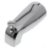 5-1/8" Chrome Tub Spout with Diverter (1/2" Slip-On)