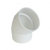 3" PVC Sewer Street 45 Elbow