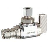 dahl 1/2" F1960 x 1/4" OD Comp, Angle Stop