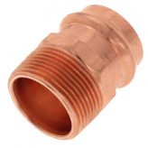 1-1/4" Copper Press-Fit x 1-1/4" Male NPT Adapter