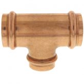 1-1/4" x 1-1/4" x 1" Copper Press-Fit Tee